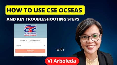 ocseas region 7|CSE 2023 OCSEAS: How to Register and Troubleshoot .